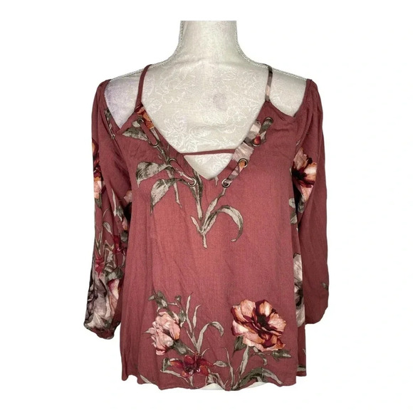 Vintage Havana Carousel’s‎ Favorite Floral Top Small - Picture 1 of 4